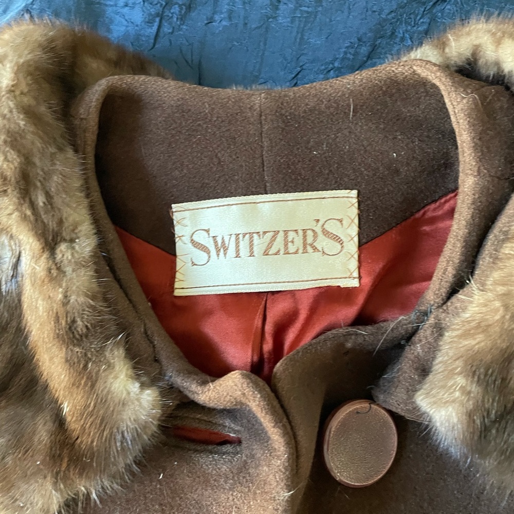 Switzer’s Vintage Coat with Scarf